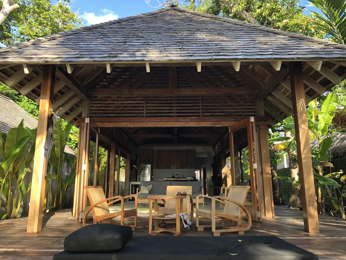 The Art House deck